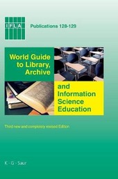 Copertina  World guide to library, archive and information science education