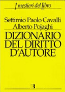 Copertina  Dizionario del diritto d'autore