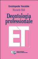 Copertina  Deontologia professionale